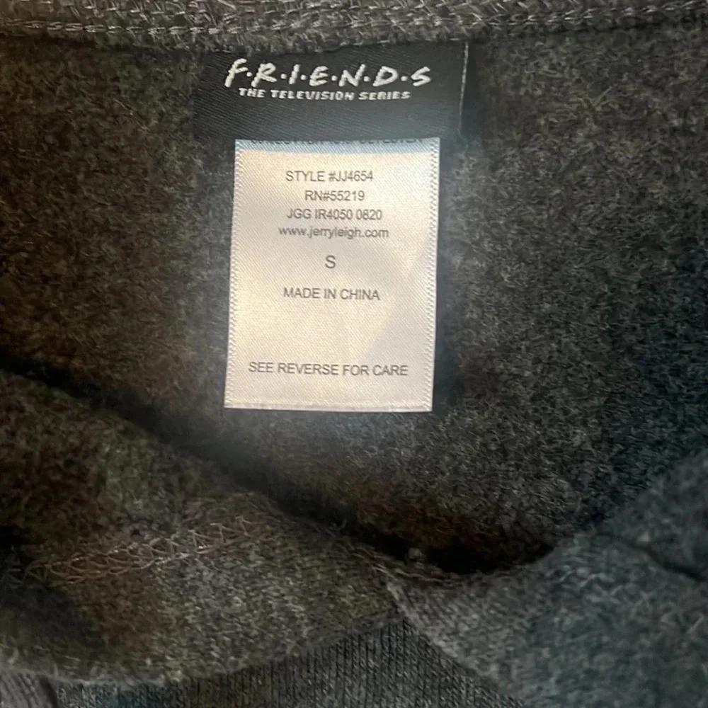 Friends TV series hoodie sweater crop top women’s. Size S - Picture 2 of 4